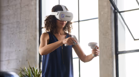 Bar chart of performance rating