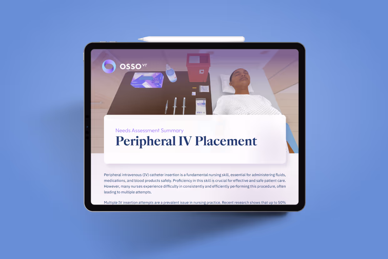 End to end technical procedure training