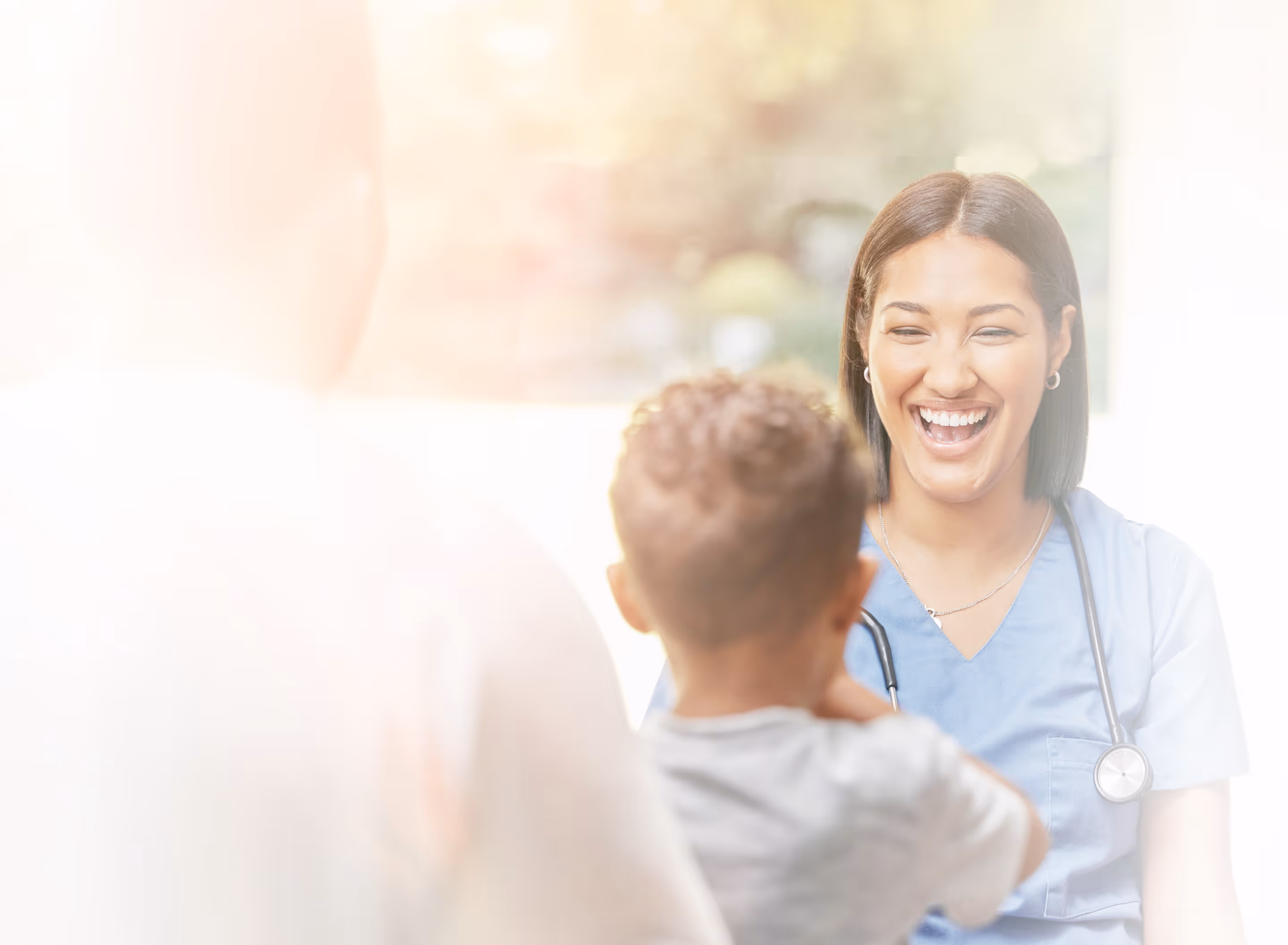 New graduate nurses discussing their immersive healthcare training experience
