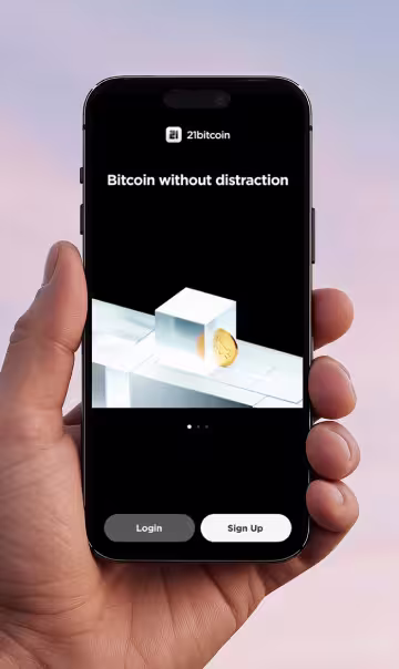The 21bitcoin App