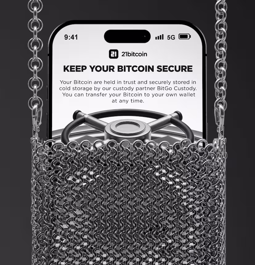 Keep your Bitcoin secure vault