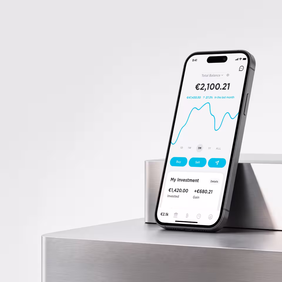 21bitcoin App on iPhone