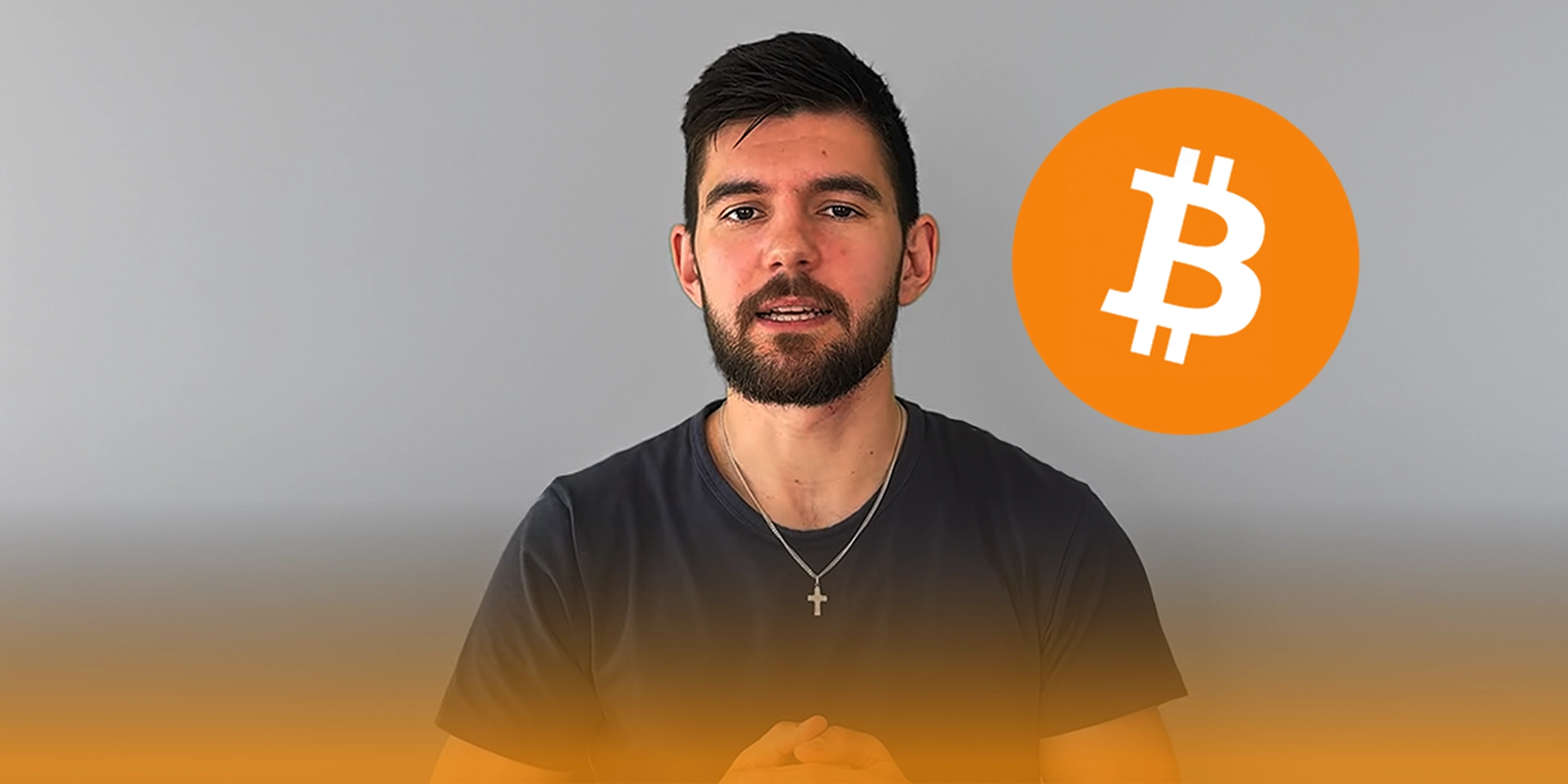 Dino und Bitcoin Logo