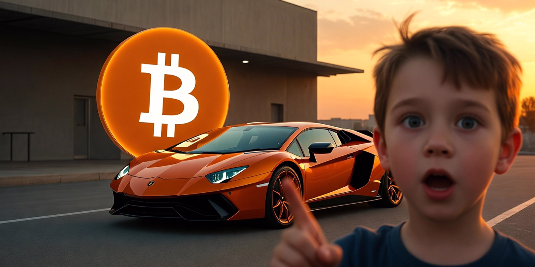 Lamborghini Bitcoin Kind