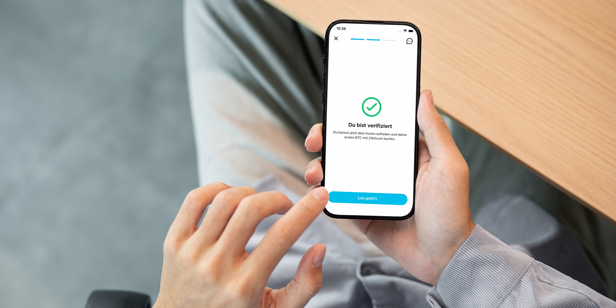 Accounterstellung 21bitcoin