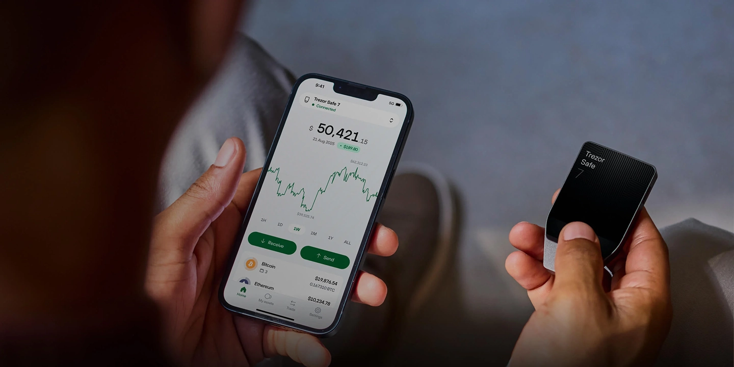 Trezor Hardware Wallet und App