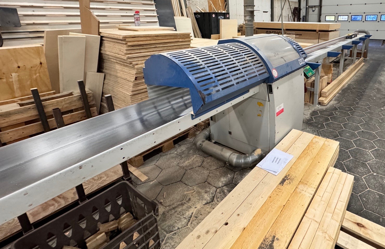 Tigerstop TS 550 6.7 afkortinstallatie 