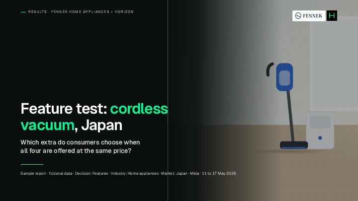 Feature test: cordless vacuum, Japan