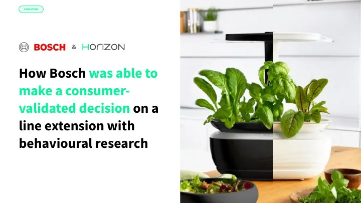 Bosch finds a line extension with nearly 3x the demand | Horizon