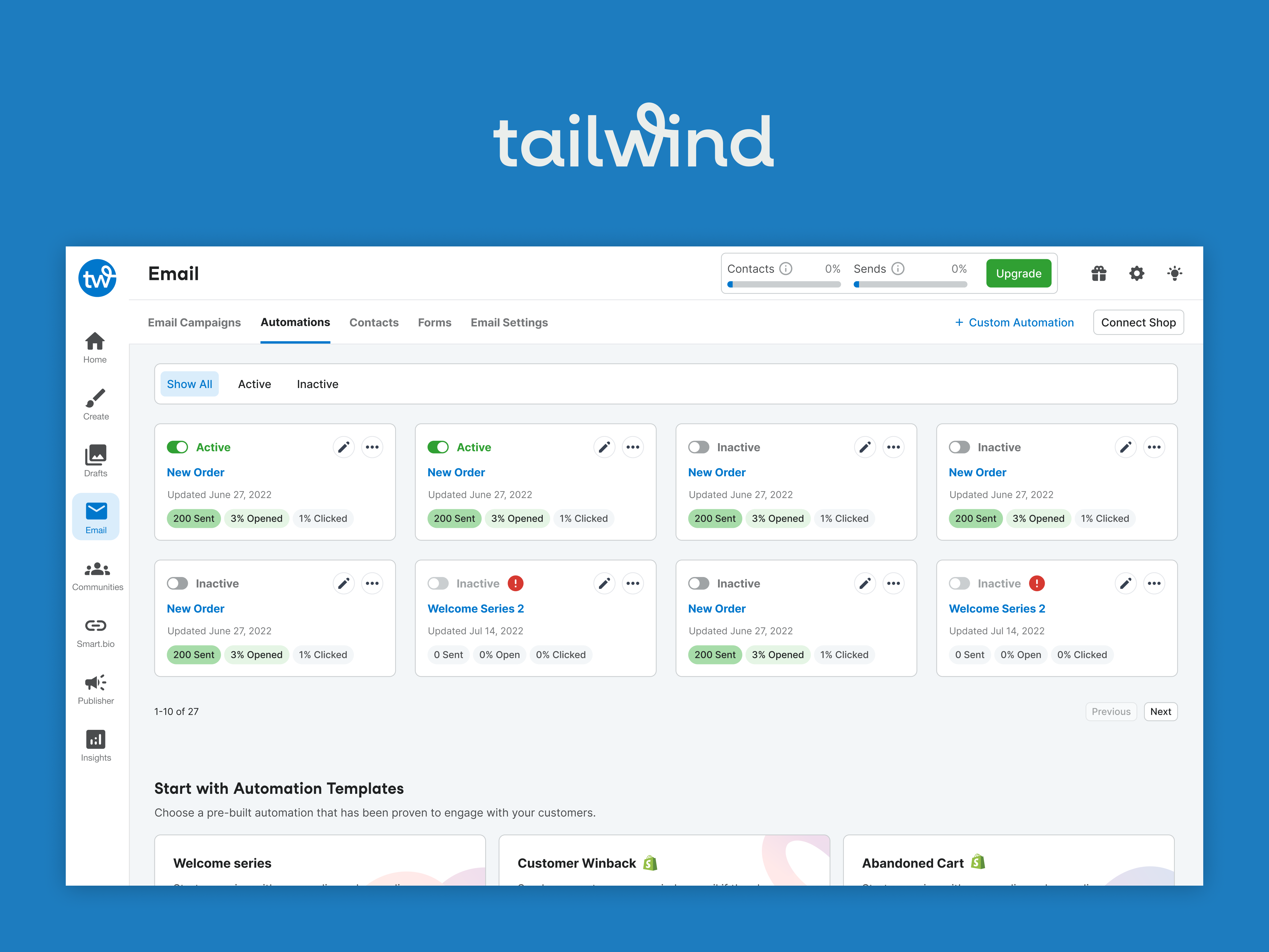 Designing Email Campaign Automation for a Platform Used by Over a Million Marketers