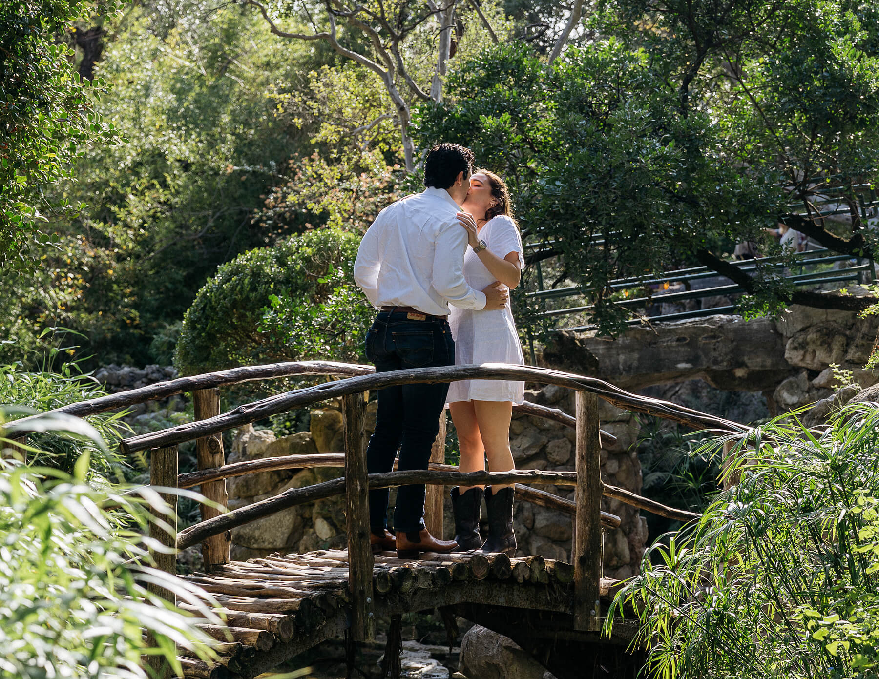 A Timeless Proposal at the Japanese Garden in Austin, Texas
