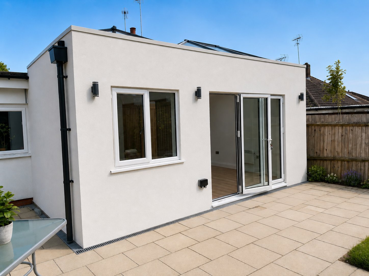 Modern family extension in Wembley, HA9