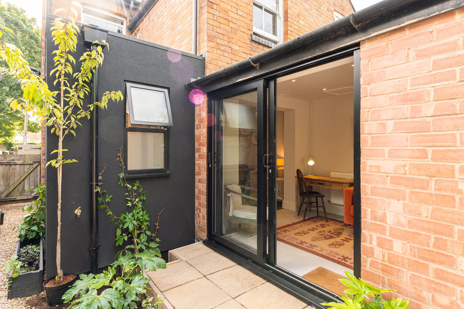 Side return modular house extension
