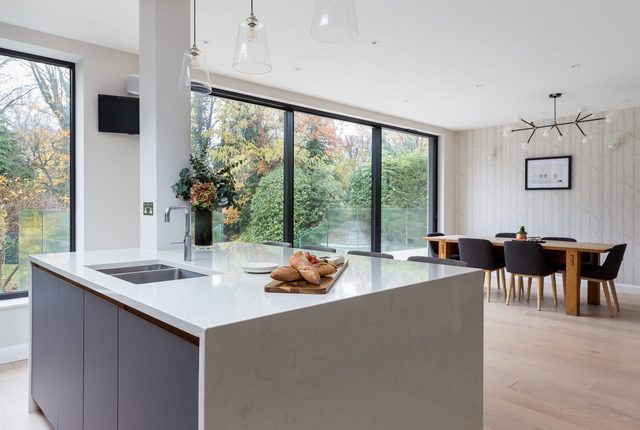 Interior view of the 15 sq m home extension