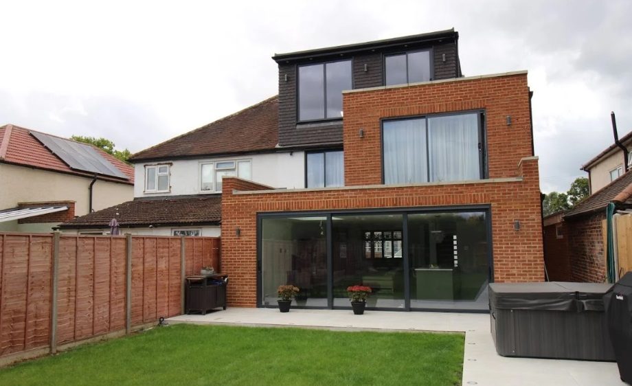 Two storey house extension by Vita Modular