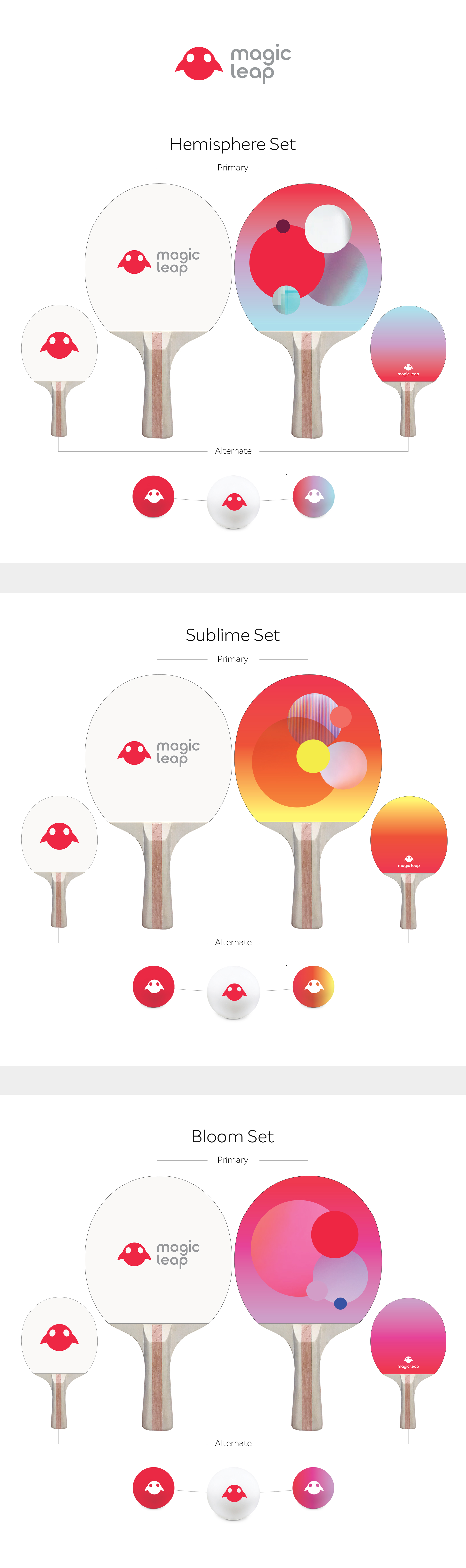 Magic Leap Ping Pong Paddles