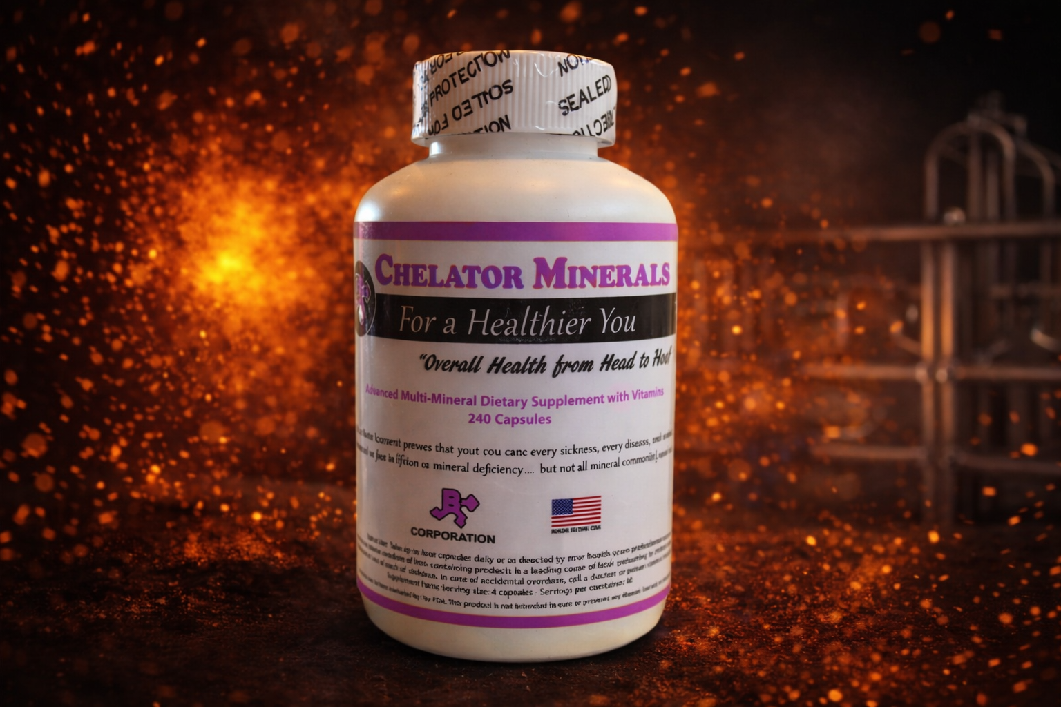 Human Mineral / Vitamin Capsules