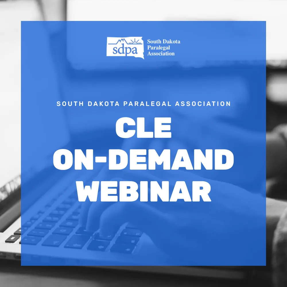 CLE On-Demand Webinar