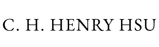 Logo of C. H. Henry Hsu, the Asian Canadian novelist.