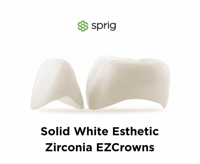 sprig white crowns