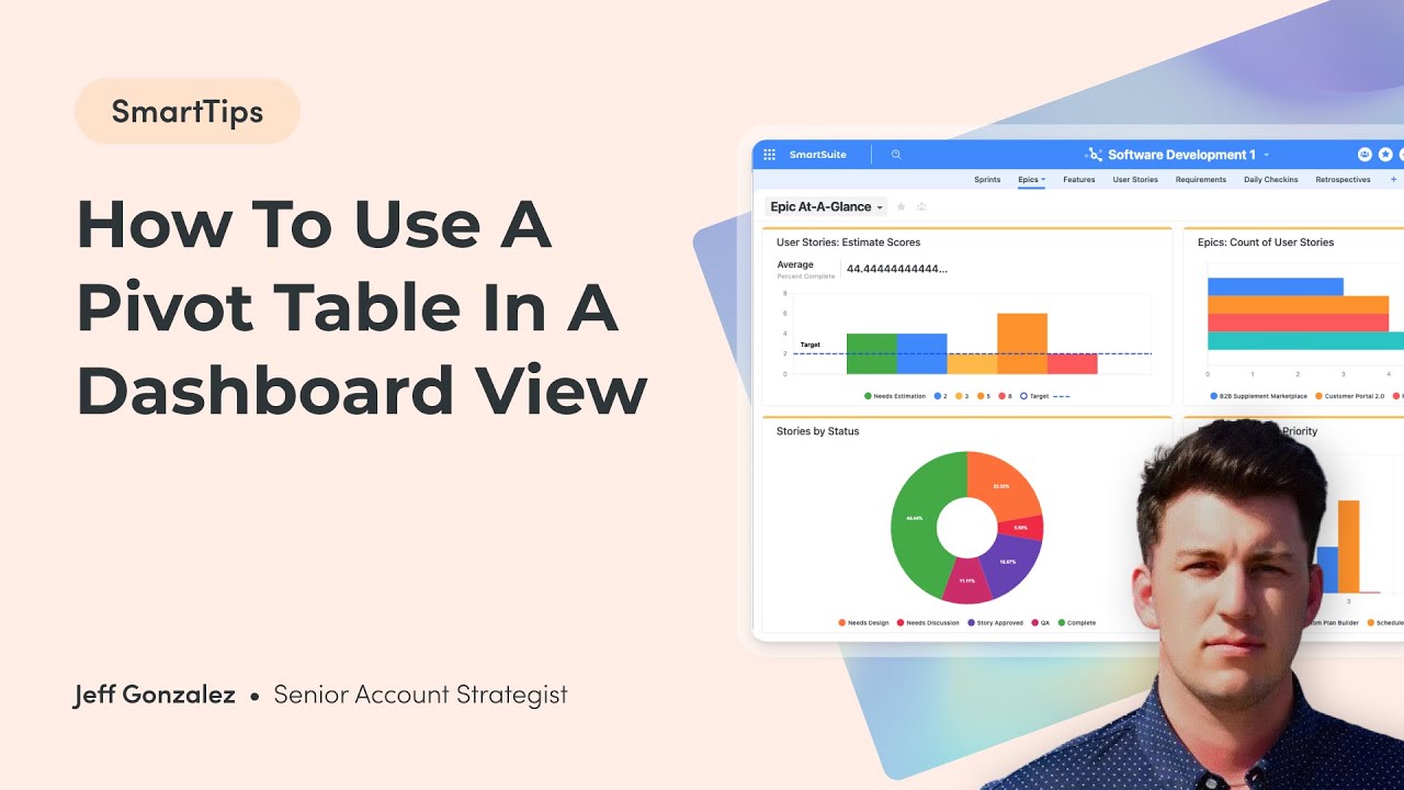 How to Use a Pivot Table In a Dashboard View