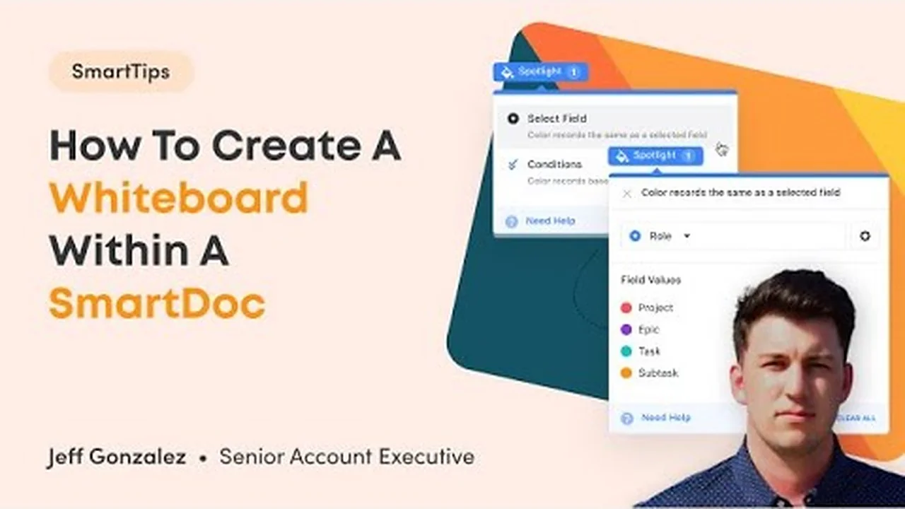 How to Create a White Board Within a SmartDoc