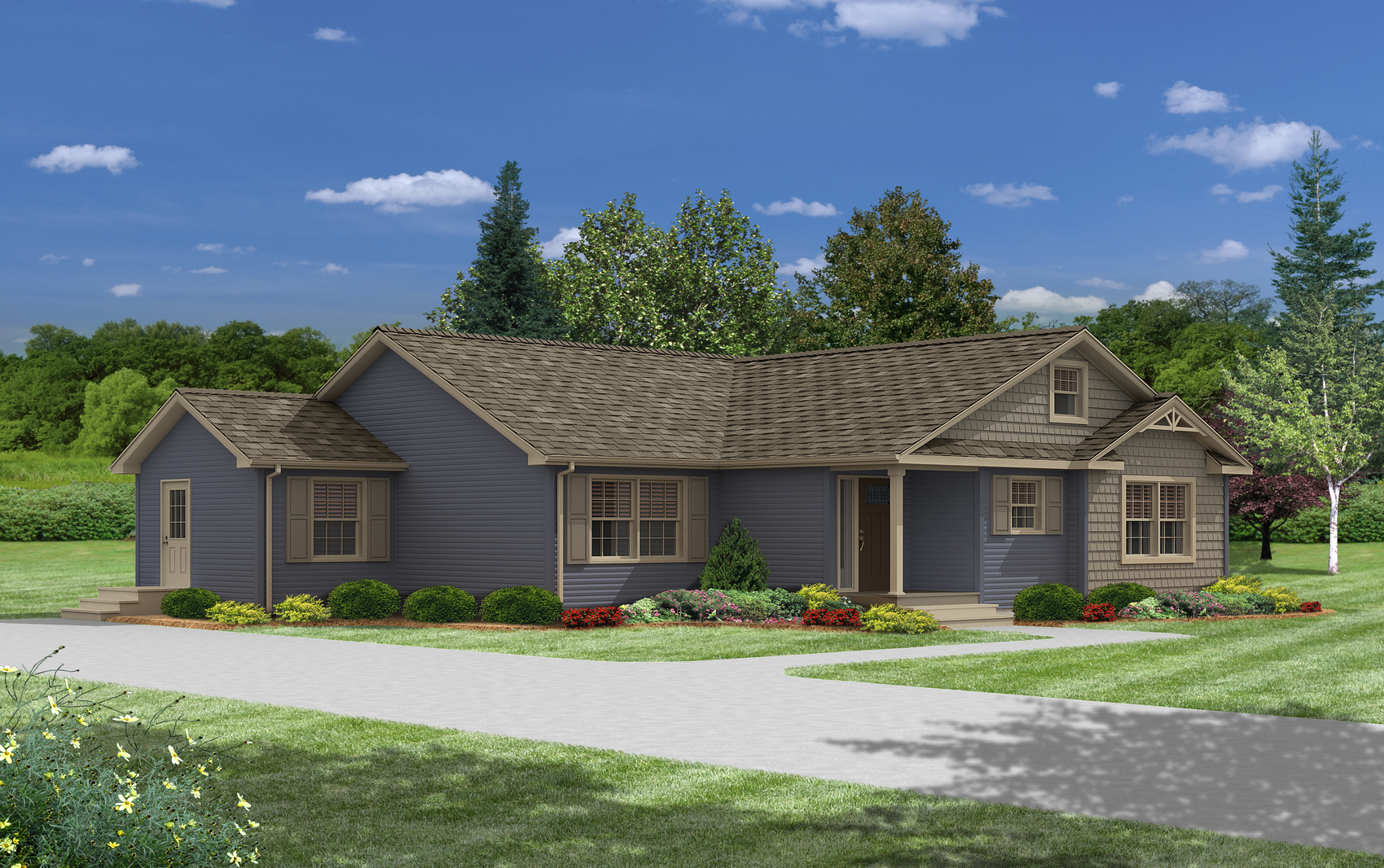 Middletown Homes exterior rendering