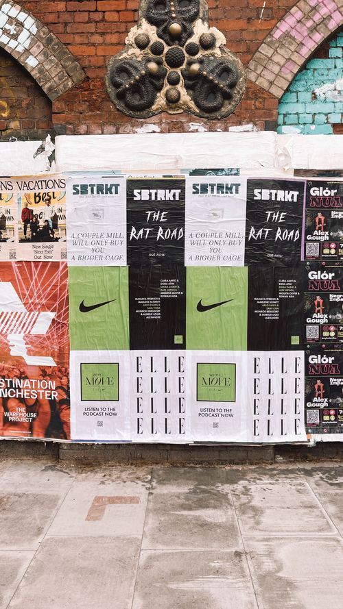 ELLE / NIKE FLYPOSTERS