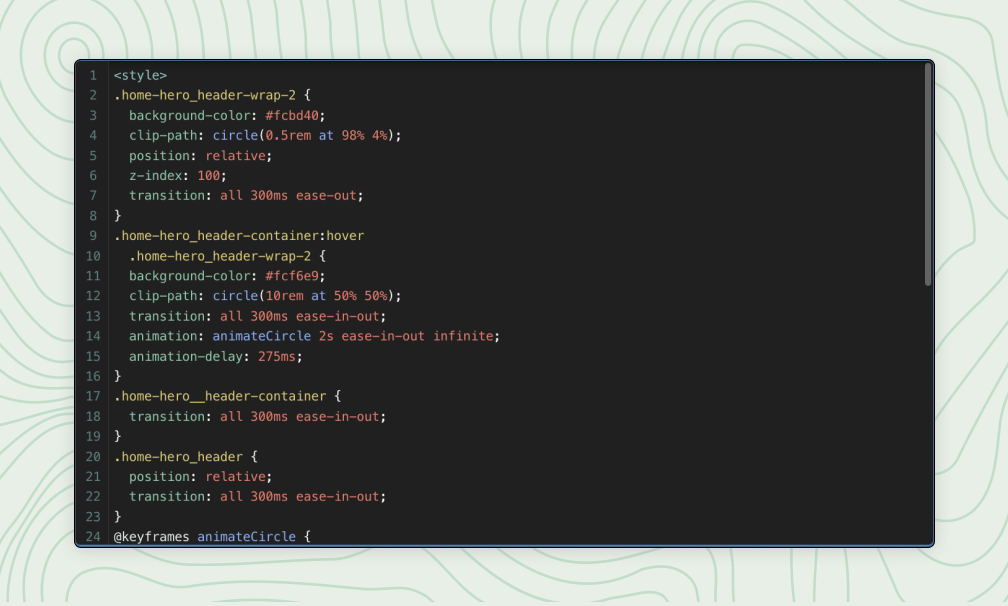Mockup of the website shown in a MacBook Pro screen