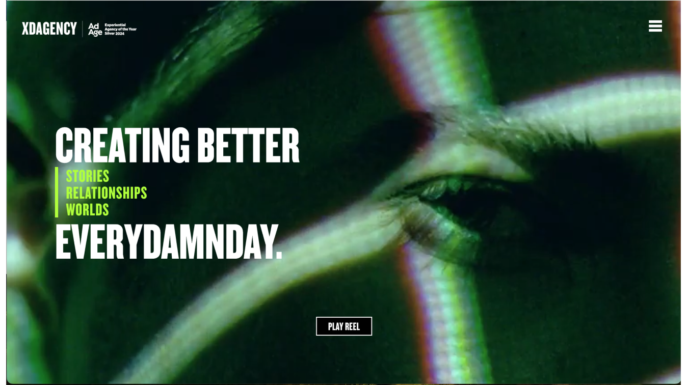 Screenshot of Divelement website