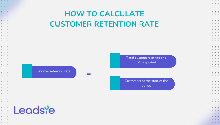 how to calculate customer retention rate