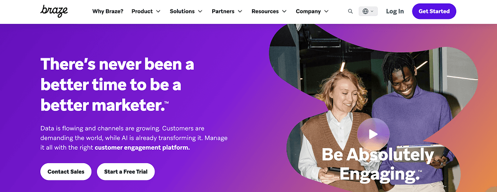 Braze-Email marketing software for agencies