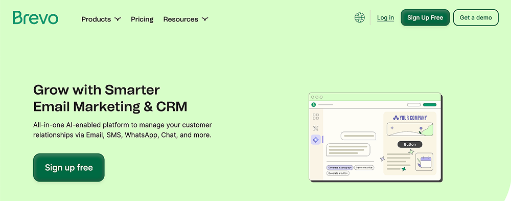 Brevo-email marketing software for agencies