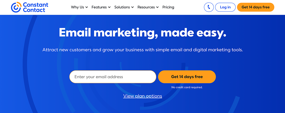 Constant Contact-email marketing software for agencies