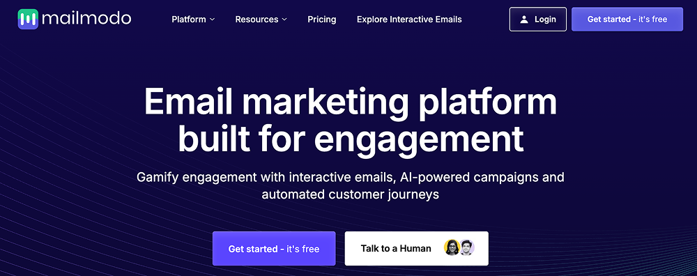 Mailmodo-email marketing software for agencies