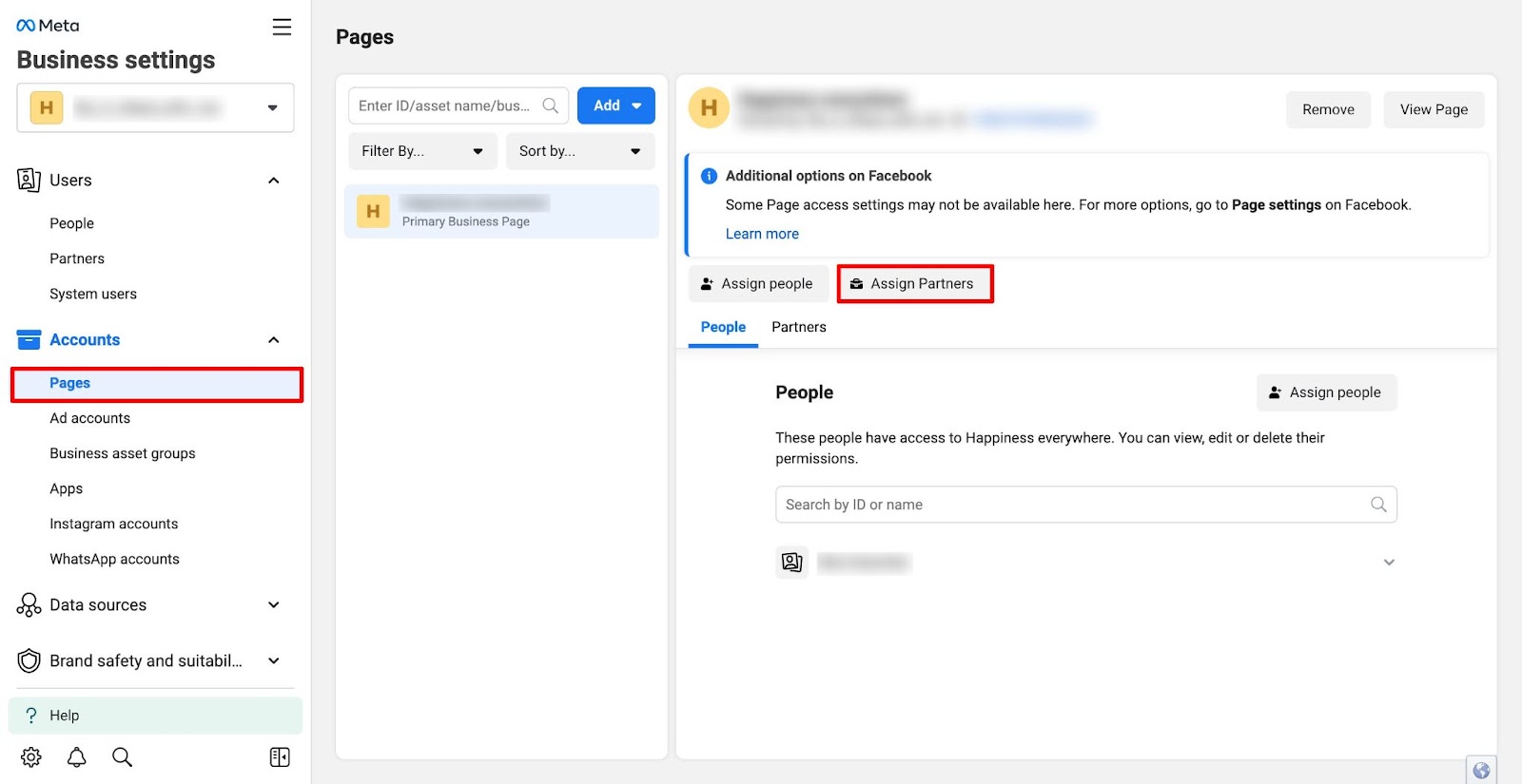 How to get access to Facebook account