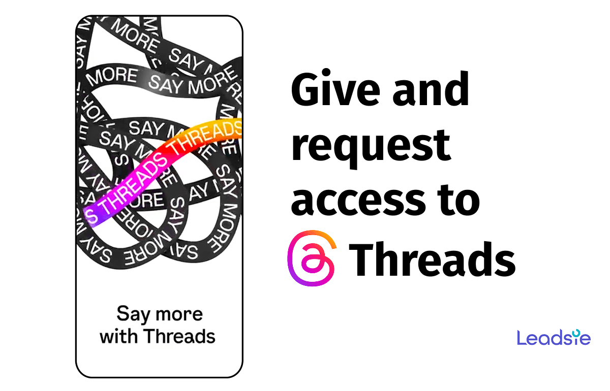 How to give & request access to the Threads App