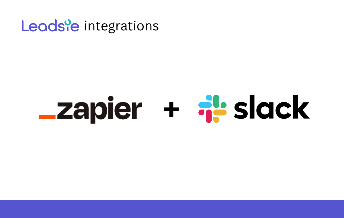 How to get Leadsie connection notifications in Slack via Zapier