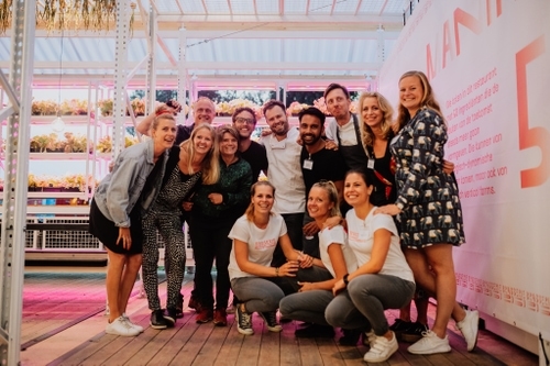 het team van brasserie 2050