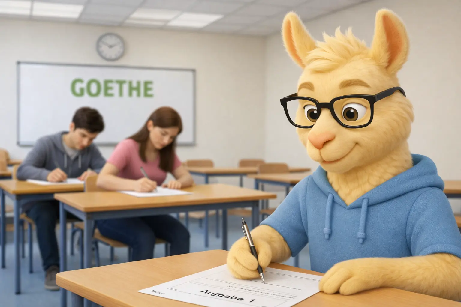 How to Pass Goethe B1 Schreiben in 2026: Templates & Scored Examples for All 3 Aufgaben