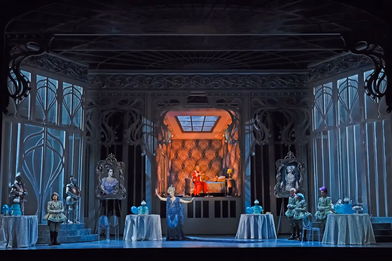 Darling claus...ballroom and bedroom