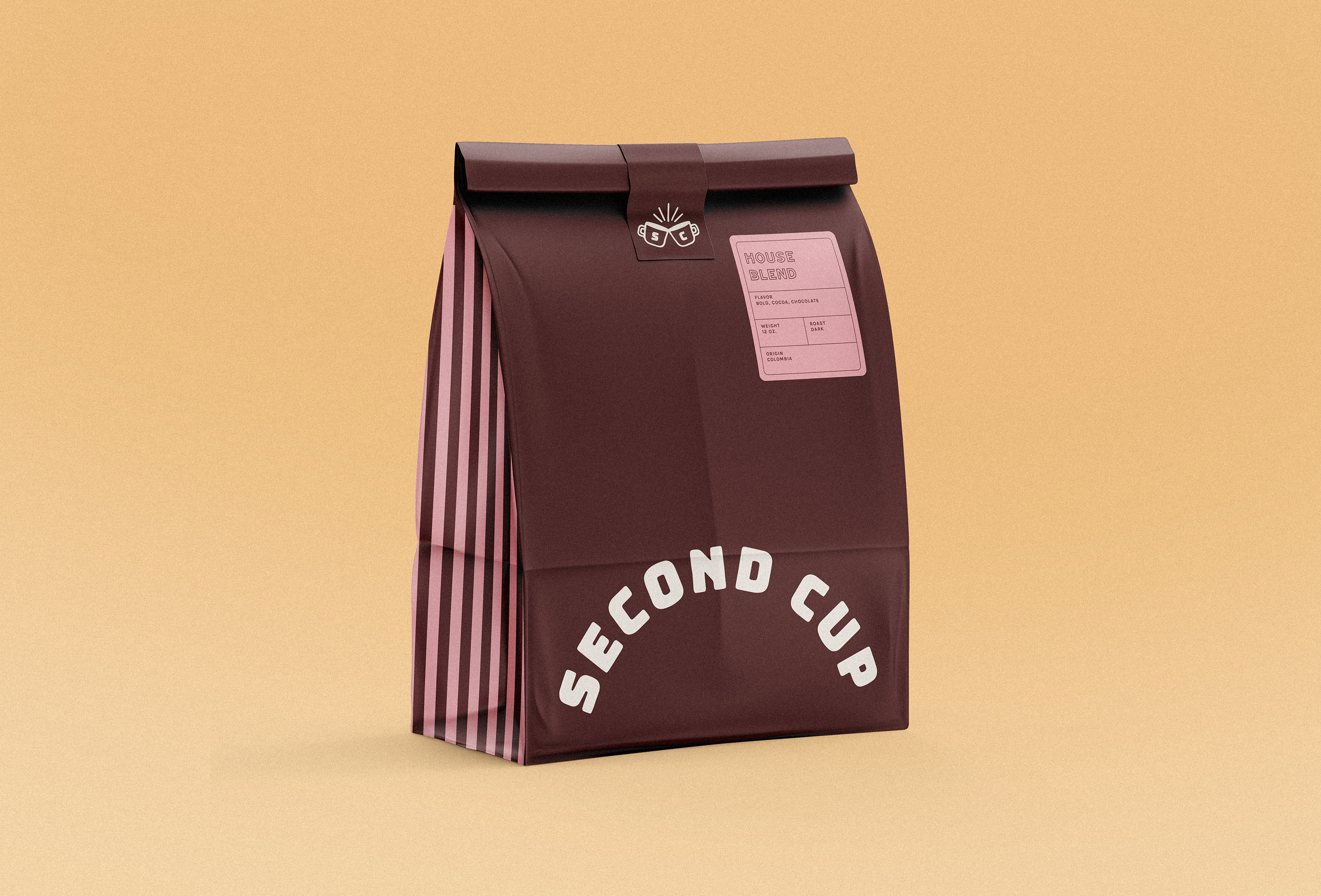 second cup, coffee truck, atlanta, branding, coffee, packaging