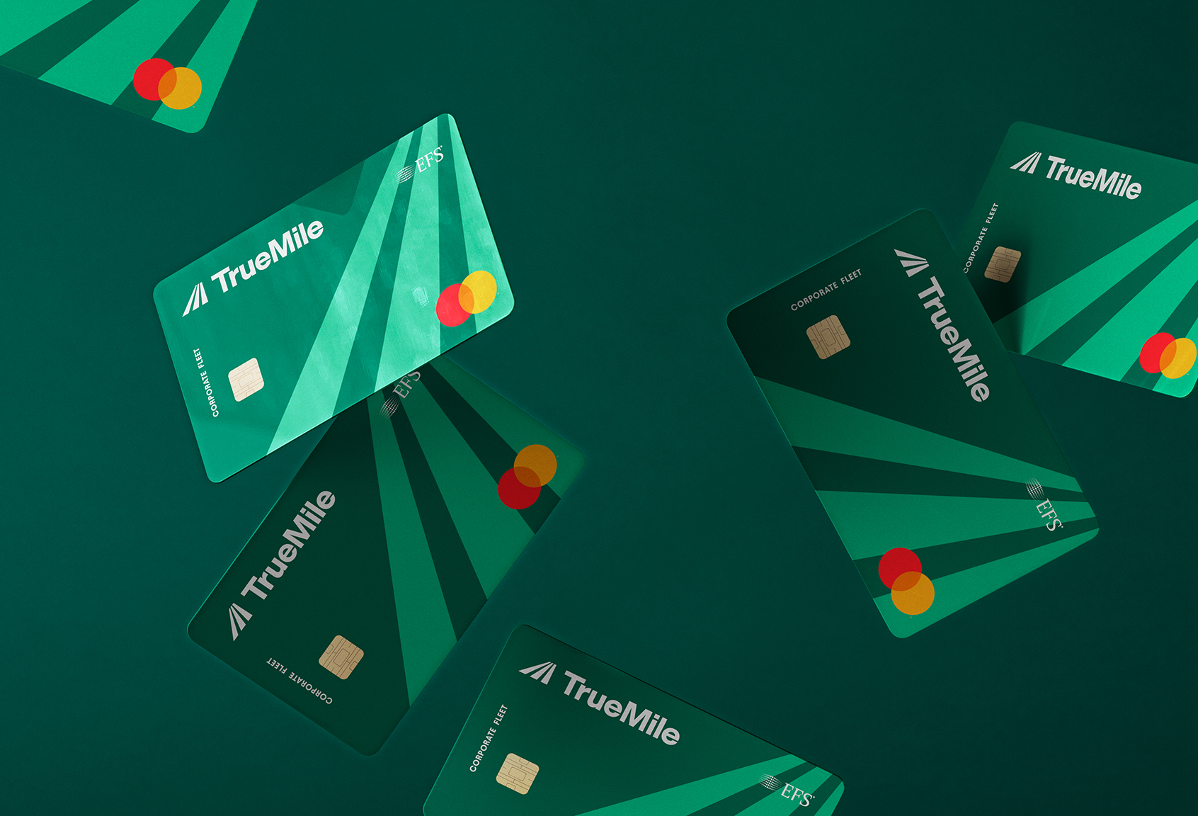 truemile, fleet card, credit card, design