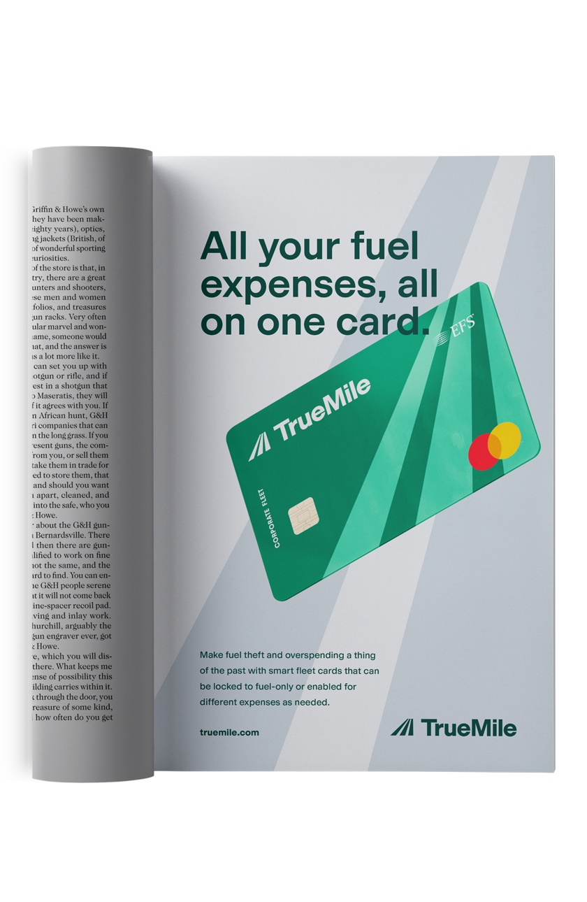 truemile, fleet card, branding, racetrac, fuel, credit card, design