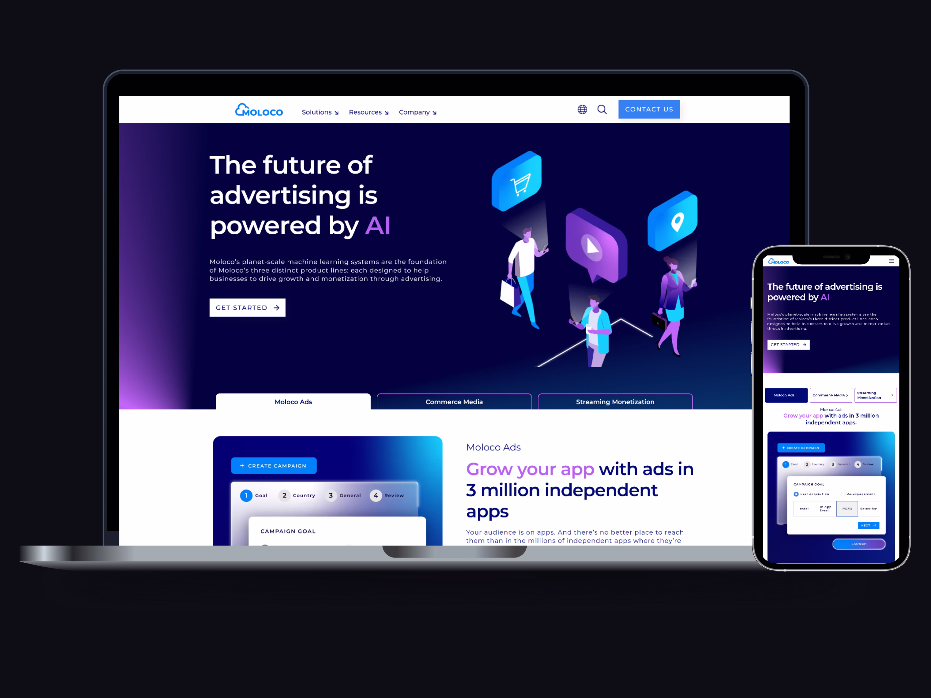 Ongoing Webflow development for Moloco, a global performance advertising company