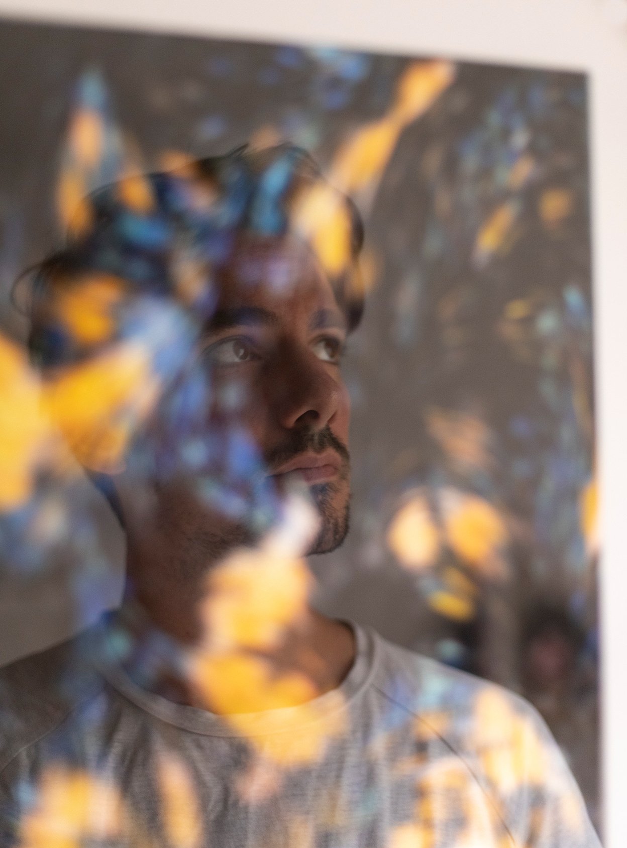 Portrait de Florian Zumbrunn, artiste art algorithmique et impressionnisme numérique, représenté par Studio Artera