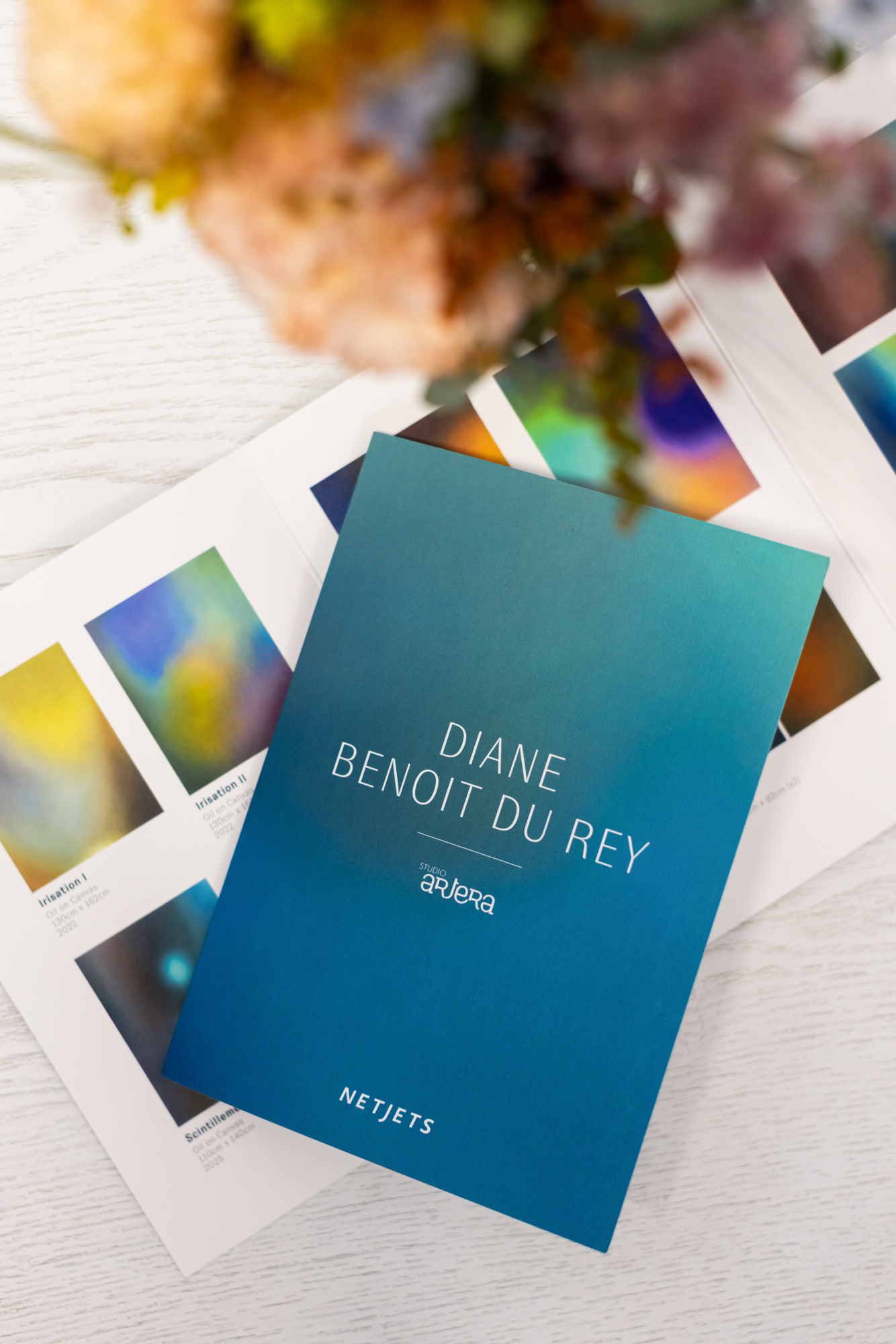 Diane Benoit du Rey pour Netjets - collaboration Studio Artera
