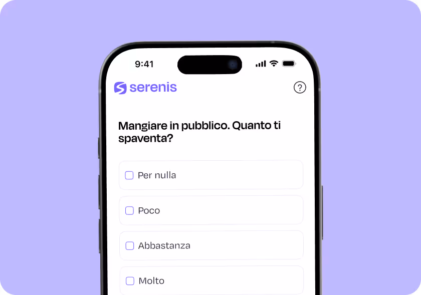 Test per ansia sociale sul cellulare
