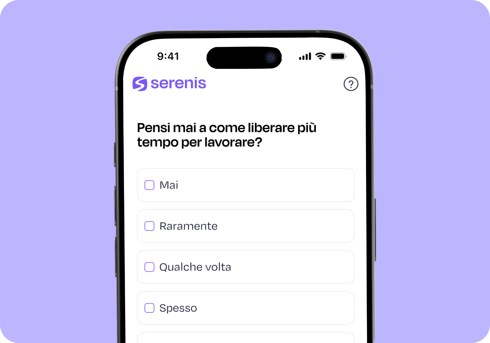 Test dipendenza da lavoro online