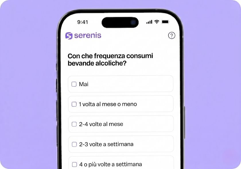 Test AUDIT sull'alcolismo